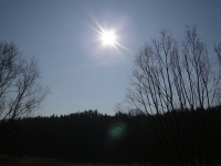 W dniu częściowego zaćmienia słonca fot. P. Cieniuch