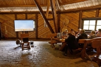 Projekcja filmu i poczęstunek w Gorzowskim Parku Krajobrazowym fot. Natalia Borkowska Wójcik