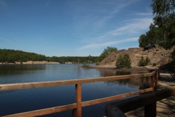 Fragment ścieżki geoturystycznej Fot. K. Gajda