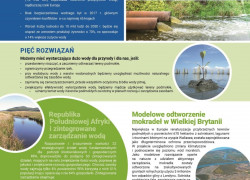 mokradła plakat informacyjny