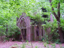 Ruiny mauzoleum rodziny von Brand w Dankowie Ruiny mauzoleum rodziny von Brand w Dankowie