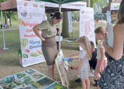 Zdjęcie przedstawia pracowników ZPKWL podczas pikniku